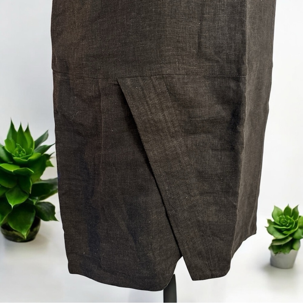 ViX Paula Hermanny Black Linen Mini Dress - Size XS - Picture 3 of 7